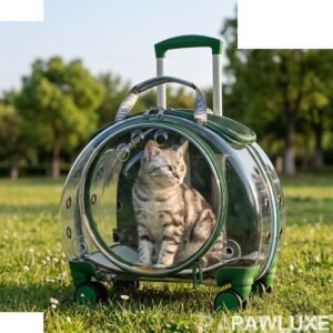 PawLuxe Voyager Pet Carrier - 2-in-1 Rolling Luggage + Backpack