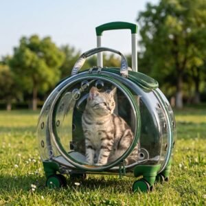 PawLuxe Voyager Pet Carrier - 2-in-1 Rolling Luggage + Backpack