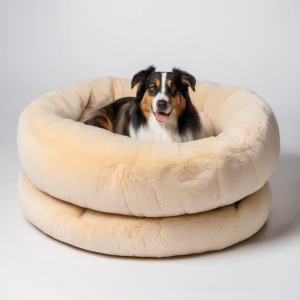 PawLuxe Memory Foam Pet Bed - Orthopedic Comfort