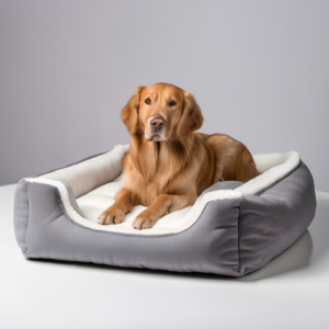 Orthopedic High-Density Memory Foam Dog Bed — Washable & Non-Shed