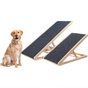 PawLuxe Foldable Dog Ramp — Orthopedic Non-Slip Design